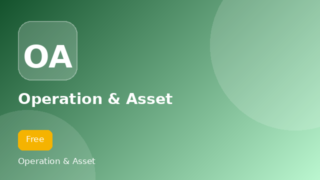 Operation & Asset