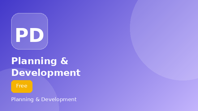 Planning & Development
